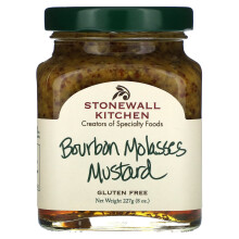 Stonewall Kitchen, Mostaza de Melaza de Bourbon, 8 oz (227 g)