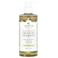 Tree To Tub, Soapberry For Hår Shampoo, För All Hårtyper, Rå Obehäftad, 8,5 fl oz (250 ml)
