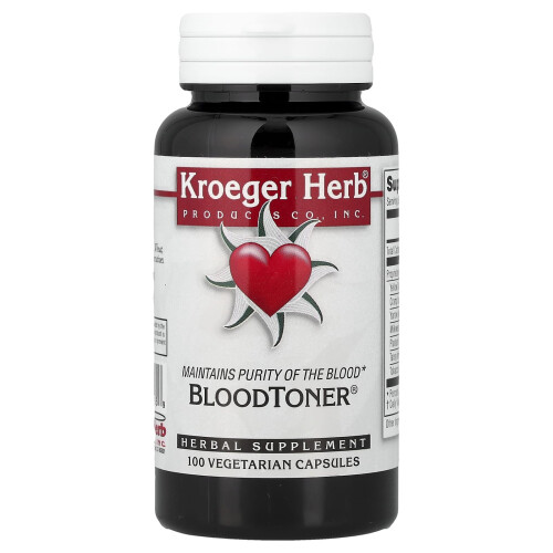 Kroeger Herb Co, BloodToner, 100 Βεγέταρια ΚΑΠΣΟΥΛΕΣ