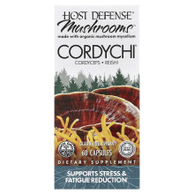 Host Defense, Mushrooms, Cordychi, 60 Capsules