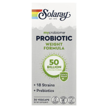 Solaray, Mycrobiom-Probiotikum Gewichtsformel, 50 Milliarden, 30 VegCaps