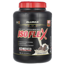 ALLMAX, IsoflexÆ, Proteina de Lapte Pură Isolată, Cookies & Cream, 5 lbs (2,27 kg)