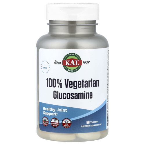 KAL, 100% Vegetarische Glucosamine, 60 Tabletten