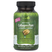 Irwin Naturals, Colágeno-Puro de Tela de Tissue Profundo, 80 Gel Sofás Líquidos