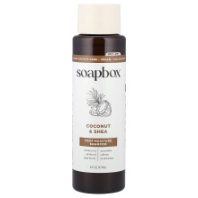 Soapbox, Kokosolie Shampoo, Vocht & Verzorgen, Droog, Beschadigd Haar, 16 fl oz (473 ml)
