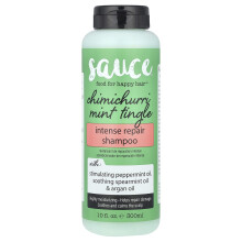 Sauce Beauty, Intense Reparatie Shampoo, Chimichurri Munt Tinteling, 10 fl oz (300 ml)
