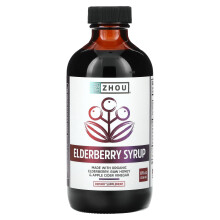 Zhou Nutrition, Elderberry Syrup, 8 fl oz (236 ml)