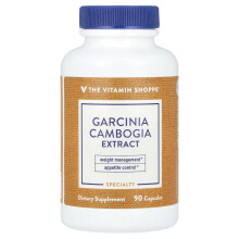 The Vitamin Shoppe, Garcinia Cambogia Ekstrakt, 90 Kapsulí