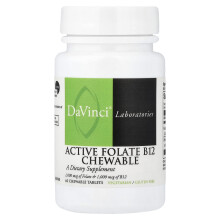 DaVinci Laboratories of Vermont, Aktywna witamina B12, 60 tabletek