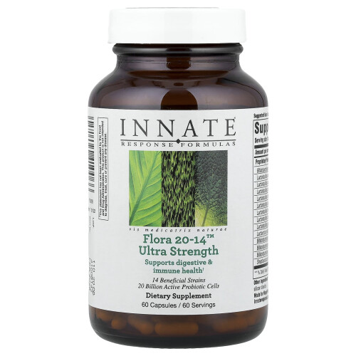 Innate Response Formulas, Flora 20-14, Putere Excepțională, 60 Capsule