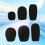 protections en mousse pour microphone de casque audio, réduction du bruit 5
