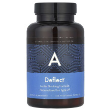 D'adamo, Deflect A, Lectin Blocker Formel, 120 Vegetariske Kapsler