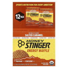 Honey Stinger, Energie Wafel, Zoutkaramel, 12 Wafels, 1.06 oz (30 g) Elke