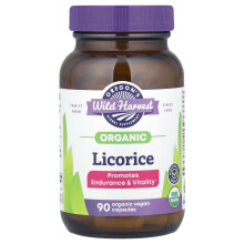 Oregon's Wild Harvest, Biologische Licorice, 90 biologische plantaardige Capsules (450 mg per Capsule)