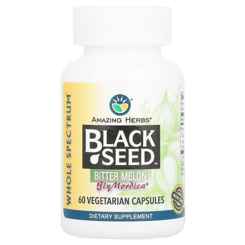 Black Seed, Bitter Melon, 60 Vegetariánských Kapslí