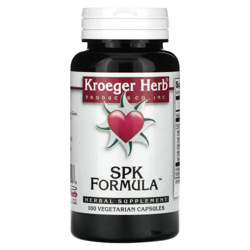 Kroeger Herb Co, Formuła SPK, 100 Kapsułek Wegetariańskich