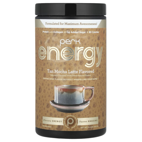 Perk Energy, Tan Mocha Latte, 14,4 oz (402 g)
