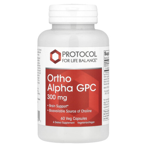 Protocol for Life Balance, Ortho Alpha GPC , 300 mg , 60 Βεγ Κپسούλες