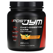 JYM Supplement Science, Post JYM, Snelle-verterende Koolhydraten, Mandarijn Oranje, 2,2 lbs (993 g)