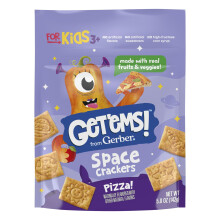 Gerber, Get'ems!, Space Crackers, Voor Kinderen 3+, Pizza, 5 oz (142 g)