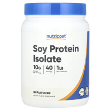 Nutricost, Sojan Proteiini Isolaatti, Maultamaton, 1 lb (454 g)