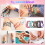 12 Rolls Nylon String for Bracelets, Jewelry Making, Kumihimo, Macrame & Wind Chimes – Compatible with Beading Tools 3
