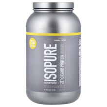 Isopure, Nul Carb eiwitpoeder, Bananencreme, 3 lbs (1,36 kg)
