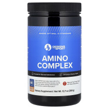 Designs For Health, Designs for Sport, Amino Kompleks, Frugt Punch, 12.7 oz (360 g)