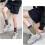 Retro-gestreifte Sportsocken für Damen, 3 oder 6 Paar 7