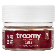 Troomy Nootropikka, Päivittäinen, Toiminnalliset Sieni Gummies, Strawberry Mango, 30 Gummies
