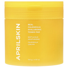 April Skin, Echt Calendula Hyaluronik Toner Pad, 4,93 oz (140 g)