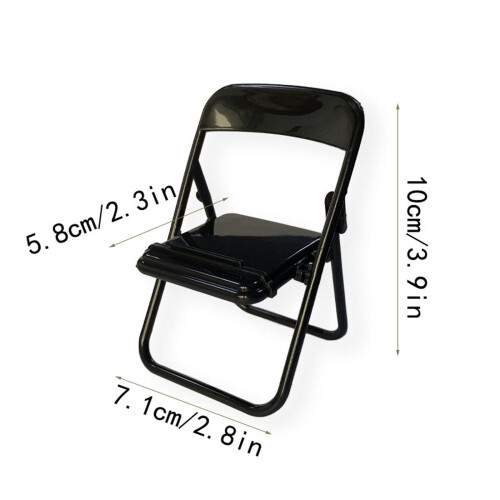 Mini folding phone stand holder clear 2
