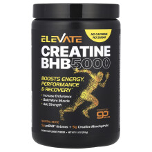 Real Ketones, Elevate, Creatiini BHB 5000, Neutraali, 11,1 oz (316 g)