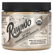 Rawmio, Chocolate Caliente de Leche de Avena y Hongos, 8.5 oz (240 g)