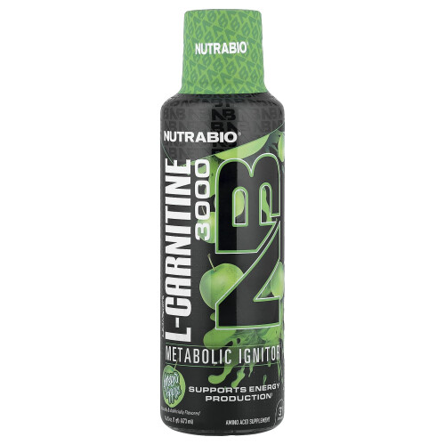 Νουτραμπιο, LeanShots L-Καρνιτίνη 3000, Πράσινο Πορτοκάλι, 16 fl oz (473 ml)