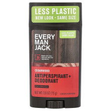 Every Man Jack, Antyperspirant + Deodorant, Ceder, 2,6 oz (73 g)
