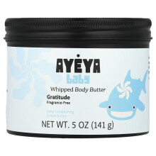 Ayeya, Baby, Gespültes Körperbutter, Duftfrei, 5 oz (141 g)