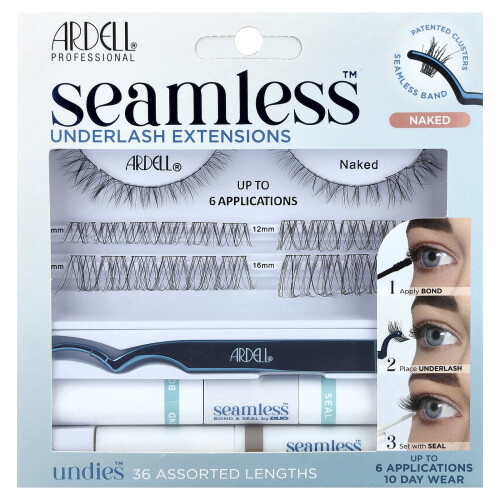 Ardell Ardell, Seamless, Underlash Extensions Kit, Naket , 39 stycken kit