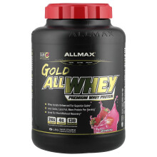 ALLMAX, Gold AllWhey, Premium Whey-Protein, Erdbeere, 5 lbs (2,27 kg)