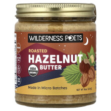Wilderness Poets, Rostad hasselnötssmör, Ultra Creamy, 8 oz (227 g)