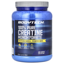 BodyTech, 100% Pure Creatine Monohydrate, Unflavored, 31,9 oz (905 g)