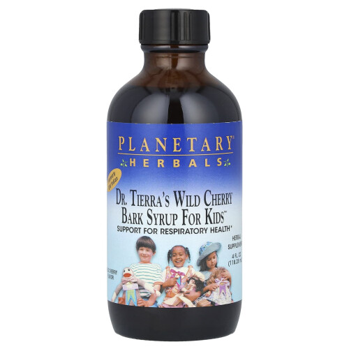 Planetary Herbals, Δρ. Τίερας' Σιρόπι Καστανό Καστανό για Παιδιά, Καστανό, 4 fl oz (118.28 ml)