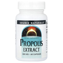 Source Naturals, Propolis Extrakt, 500 mg, 60 Kapslar