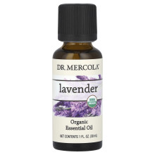 Dr. Mercola, Organic Essential Oil, Lawenda, 1 fl oz (30 ml)
