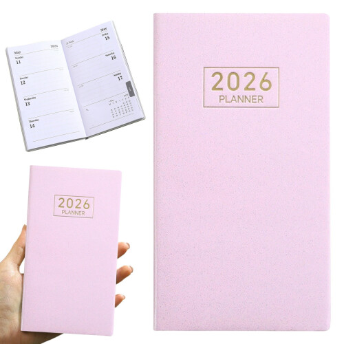 School Notebook Organizer Daily Planner Travel Diary 2026 2