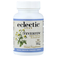 Eclectic Herb, Feberføje, 125 mg, 90 Veg Kapsler