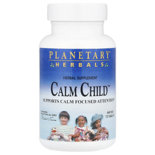 Planetary Herbals, Calm Child, 72 Tabletek