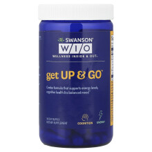 Swanson WIO, Get Up & Ga, 60 Vegetarische Capsules