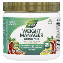 Nature's Way, Vægtstyringsdrikke, Blandet Frugt, 6 oz (170,7 g)