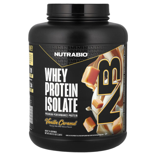 Whey eiwitgehalte, Vanille Caramel, 5 lb (2,268 g)